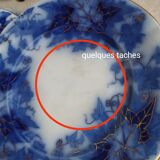 Set of 4 Bryonia model dessert plates from Sarreguemines U&C, between 1880 and 1900