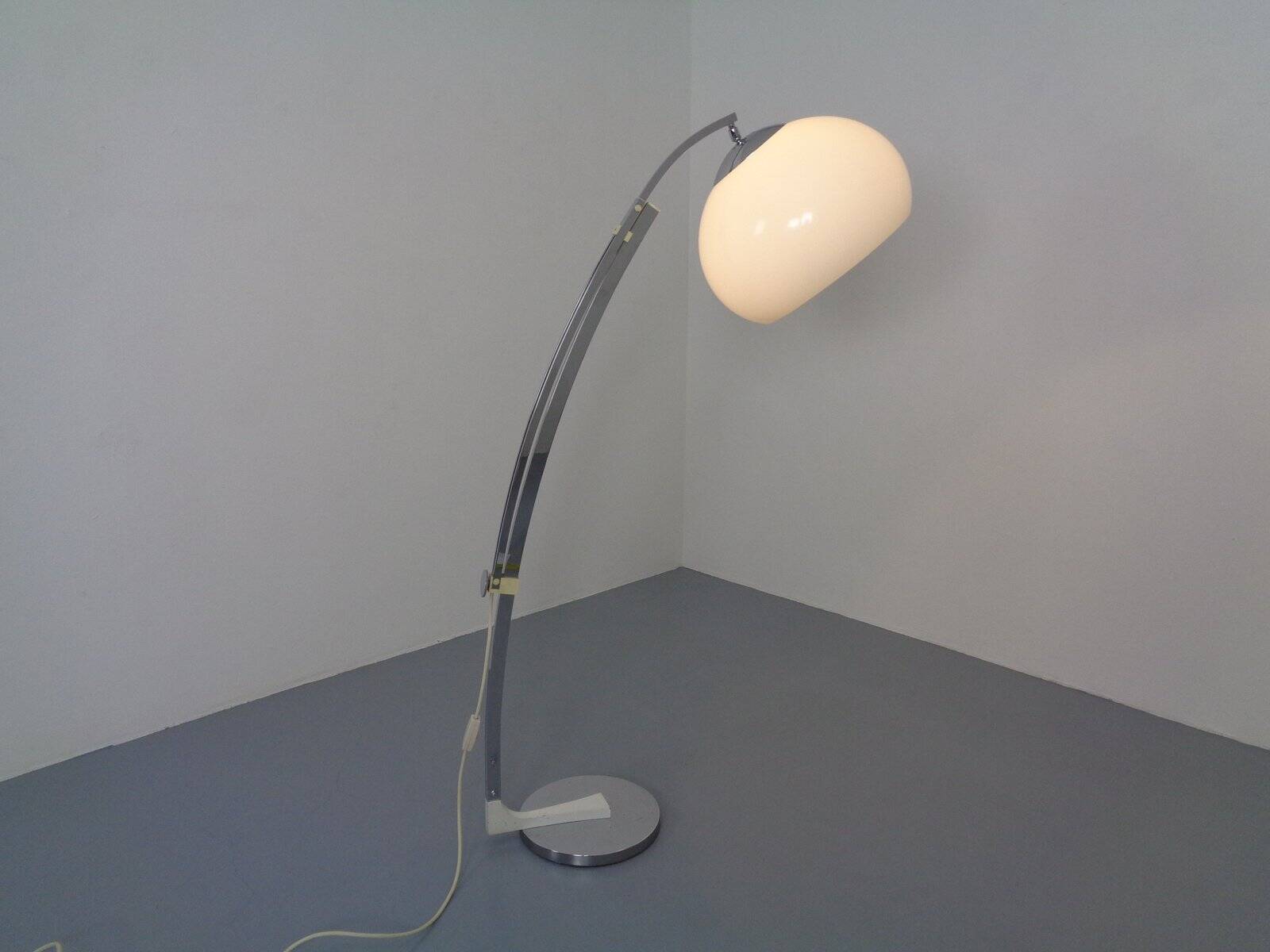 Large German arc lamp from Sölken Leuchten, 1960s
