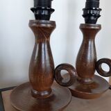 Pair of bedside lamps