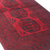 Handwoven Red Rug Traditional Ziegler Carpet- 105x190cm