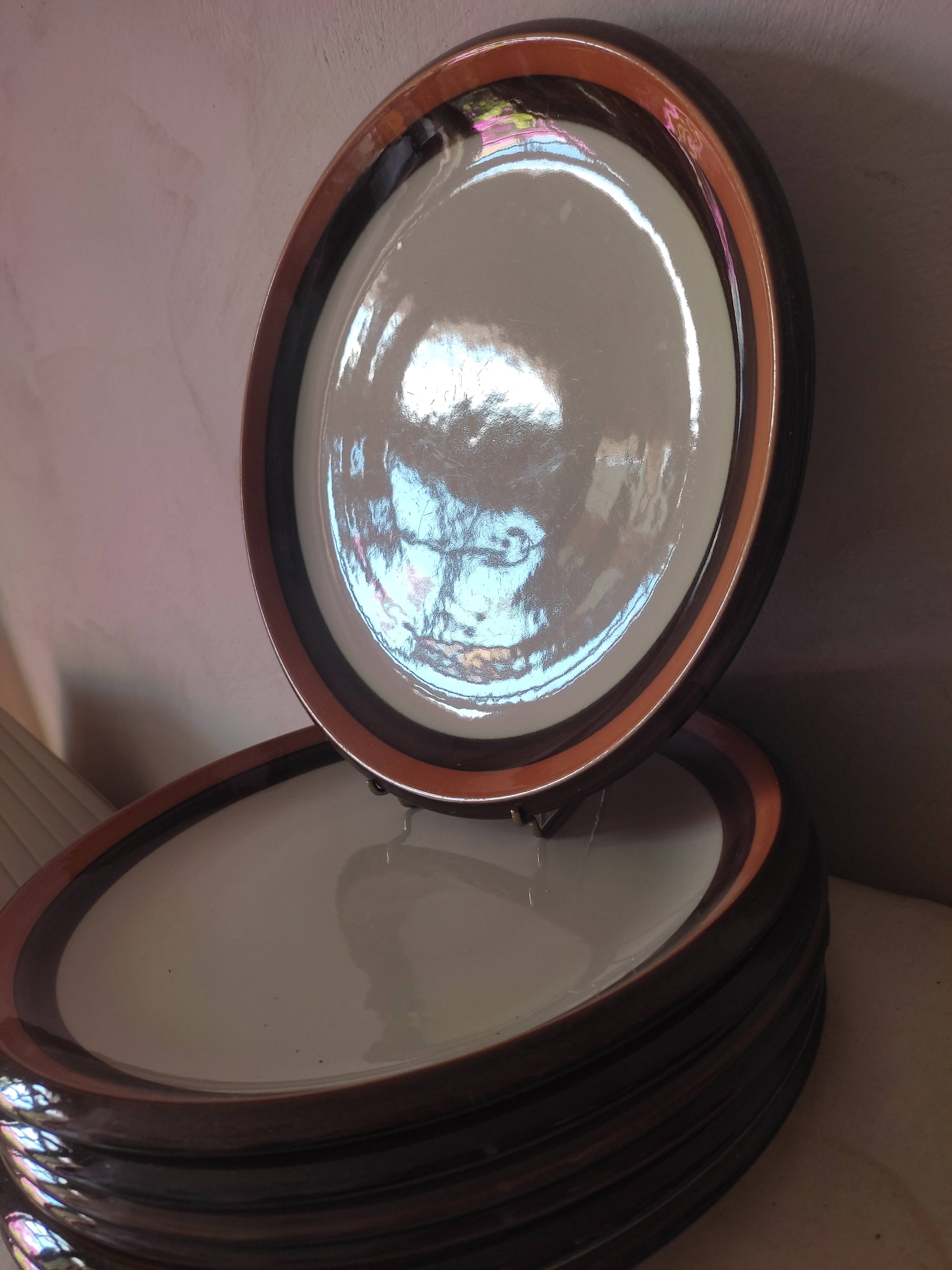 7 flat plates in Rorstrand sandstone, Sweden