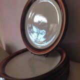 7 flat plates in Rorstrand sandstone, Sweden