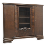 Old bookcase from the 1930s. After professional renovation.