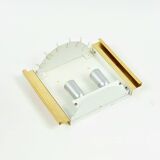 Pair of Mid-Century Modern Murano Ice Glass Wall Lights from Doria, 1960s