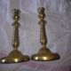 Pair of antique candlesticks
