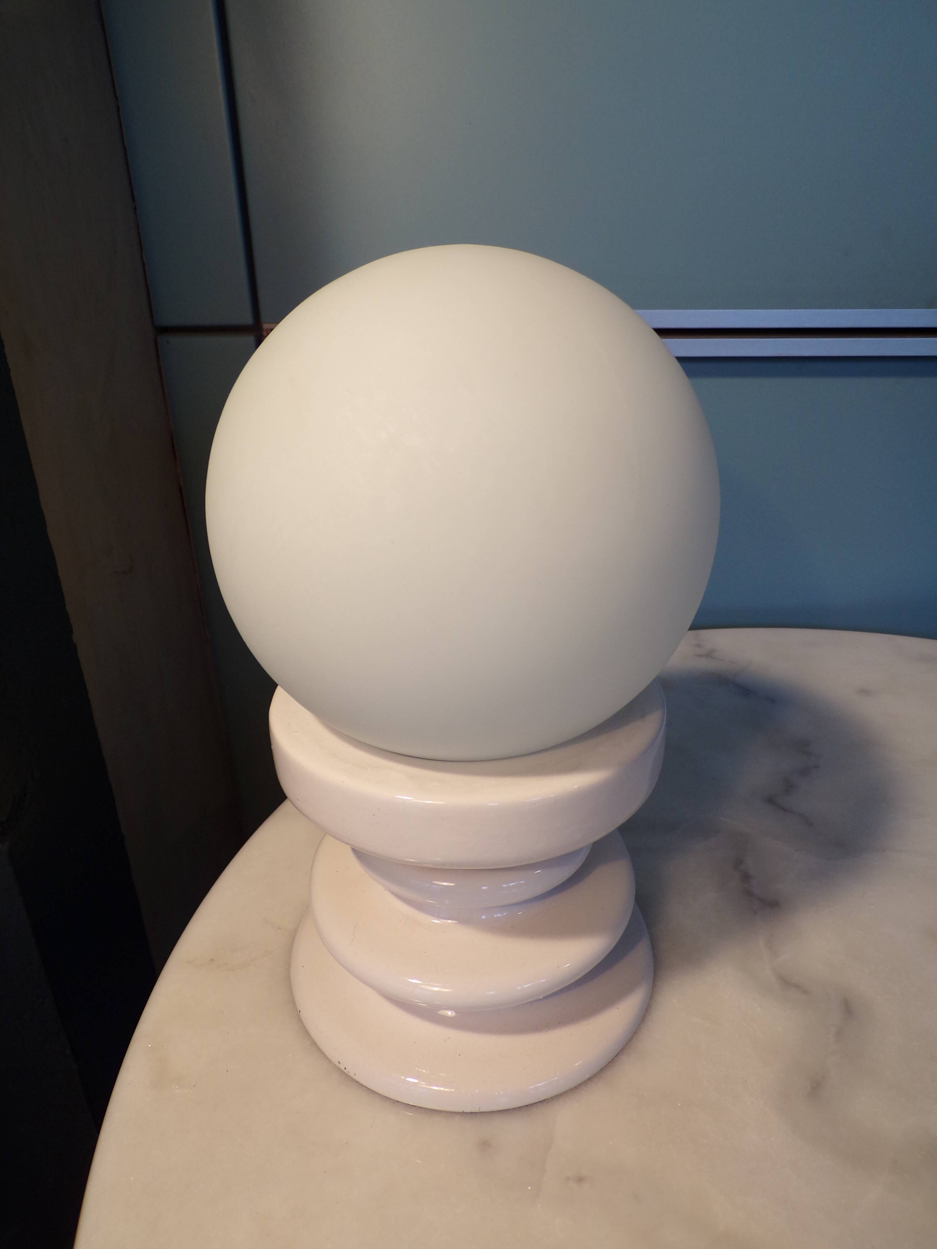 1970s ceramic lamp