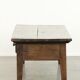 Antique 18th century Southern European coffee table made of chestnut wood