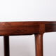 Table de repas, ovale, extensible, Danoise en Palissandre, Harry Østergaard