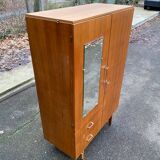 Armoire scandinave en chêne 1950 de 110cm