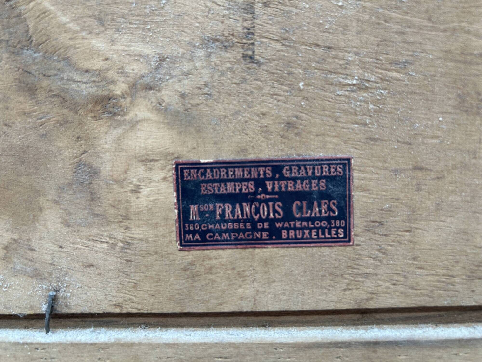 HSP of Edgard d'Hont (1861 - 1941) - an old oak