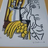 Lithographie de Roy Lichtenstein « Still Life with Picasso »