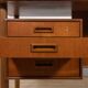 Mid-Century Freestanding Teak Desk by Arne Vodder for Sibast, 1960s
