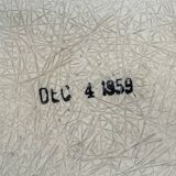 Eames Herman Miller DAW fibreglass chair in  parchment / white