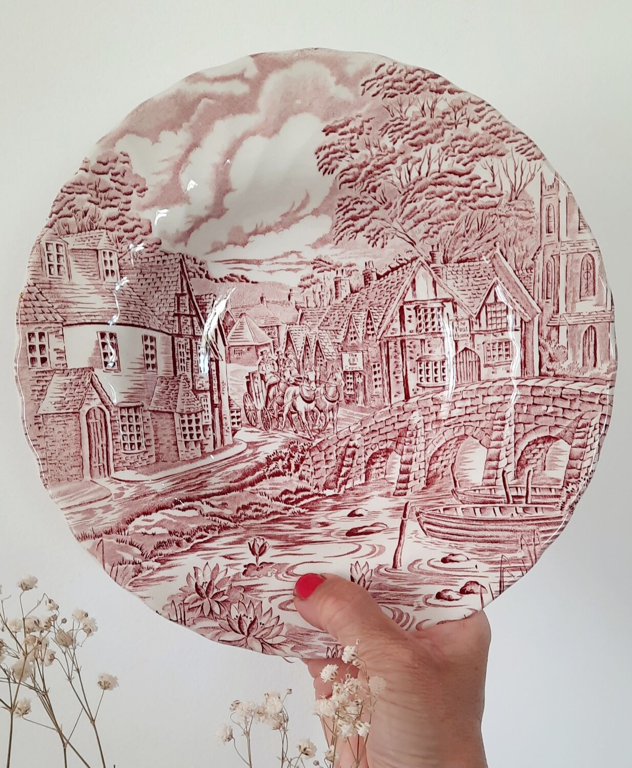 English hollow plates