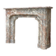Regency fireplace in grey Ardennes marble, 18th century