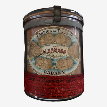 Glass polish jar by H.Hupmann