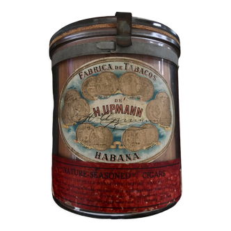 Glass polish jar by H.Hupmann