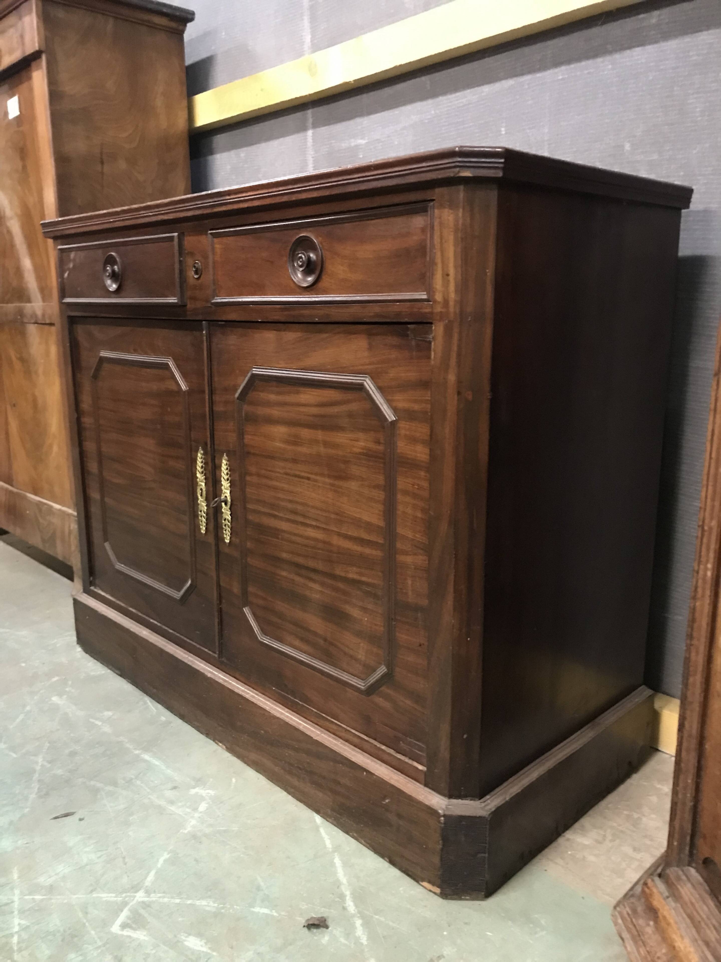 Louis Philippe mahogany sideboard