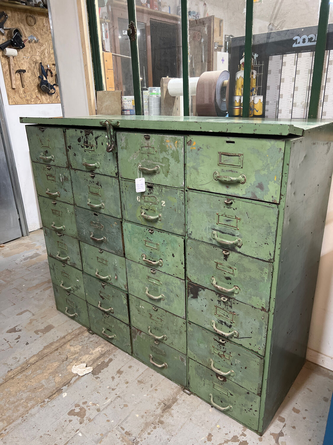 Industrial metal locker