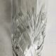 6 Champagne flutes in cut crystal of Saint Louis chantilly model