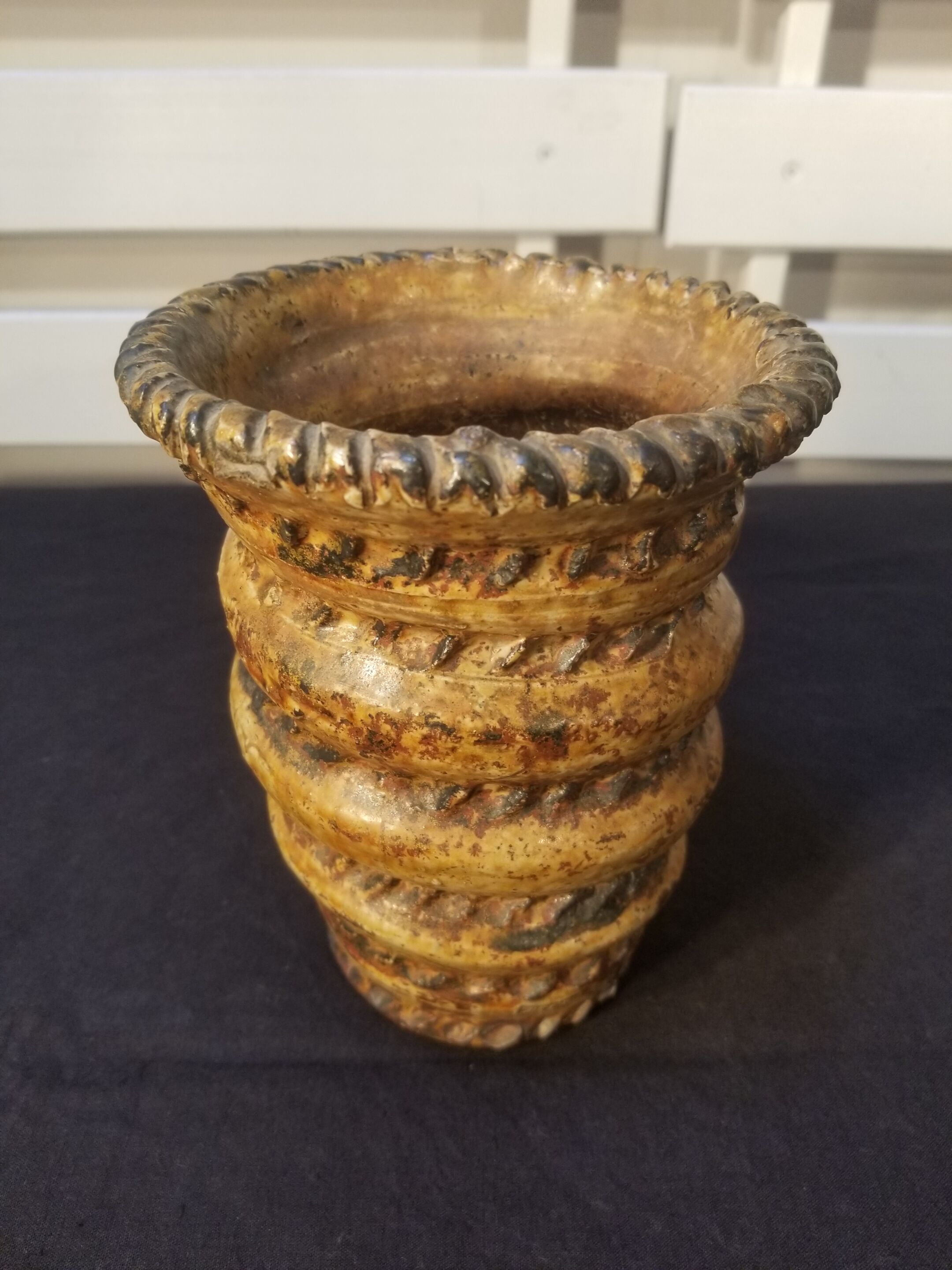 Vase en grès des ateliers La Borne de 1946 signé