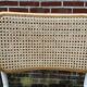 Chaise Cesca modèle b32 en blanc et bois par Marcel Breuer