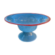 Italian basin blue and red border