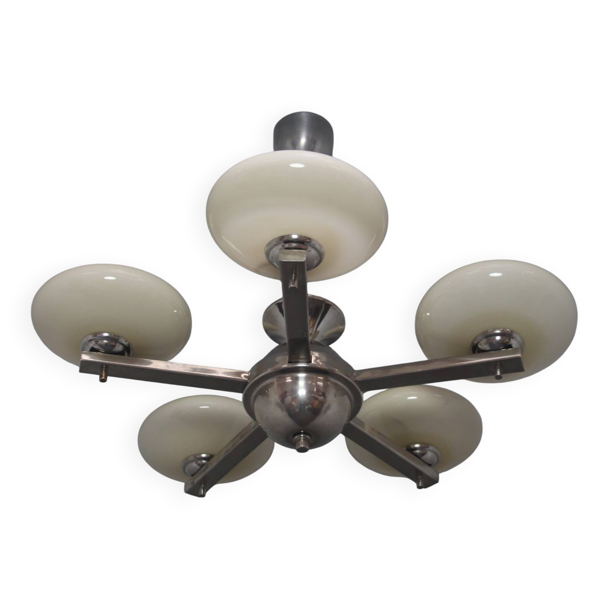 Art Deco Candlestick 1930s, Czechoslovakia