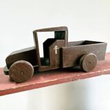 Wooden truck toy