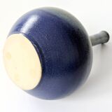 Vintage ceramic vase, balloon shape, Scandinavian style.