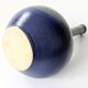 Vintage ceramic vase, balloon shape, Scandinavian style.