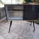 Meuble Tv formica bar vintage