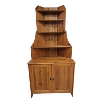 Meuble d'angle en bois massif