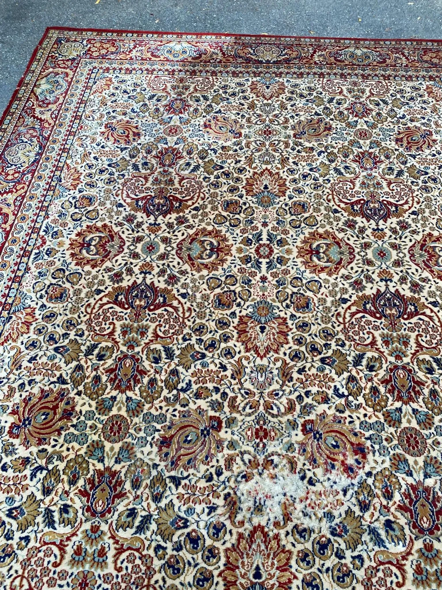 Large Persian carpet 100% pure wool 250x300 cm Kemal