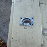 Painted ice cabinet by Fülek