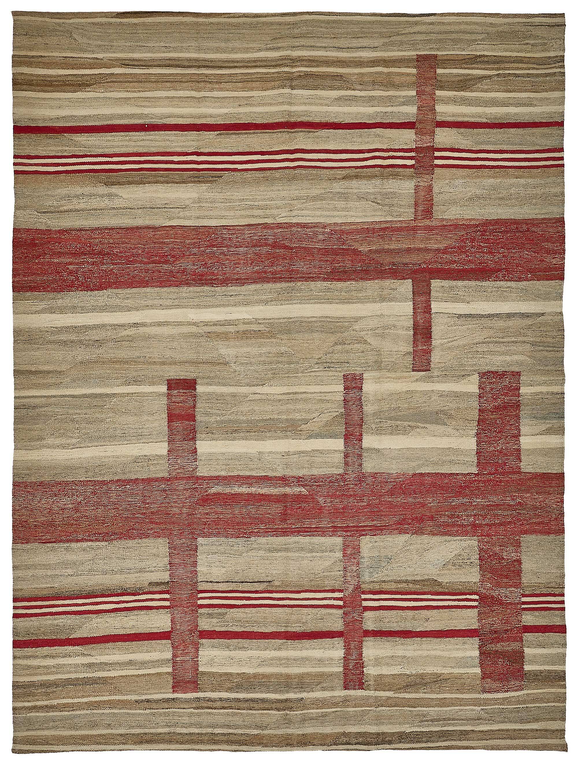 Kilim décoratif tribal contemporain 254 cm x 340 cm
