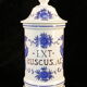 Pot a pharmacy - ext- ruscus. ac in faience of st clement