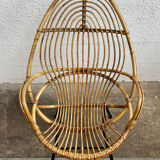 Rattan armchair