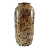 Marbled effect vase in Lunéville earthenware