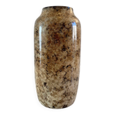 Vase à effet « marbré » en faïence de Lunéville