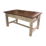 Farm table XIXth, in cherry