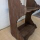Art Deco walnut wall shelf 1930