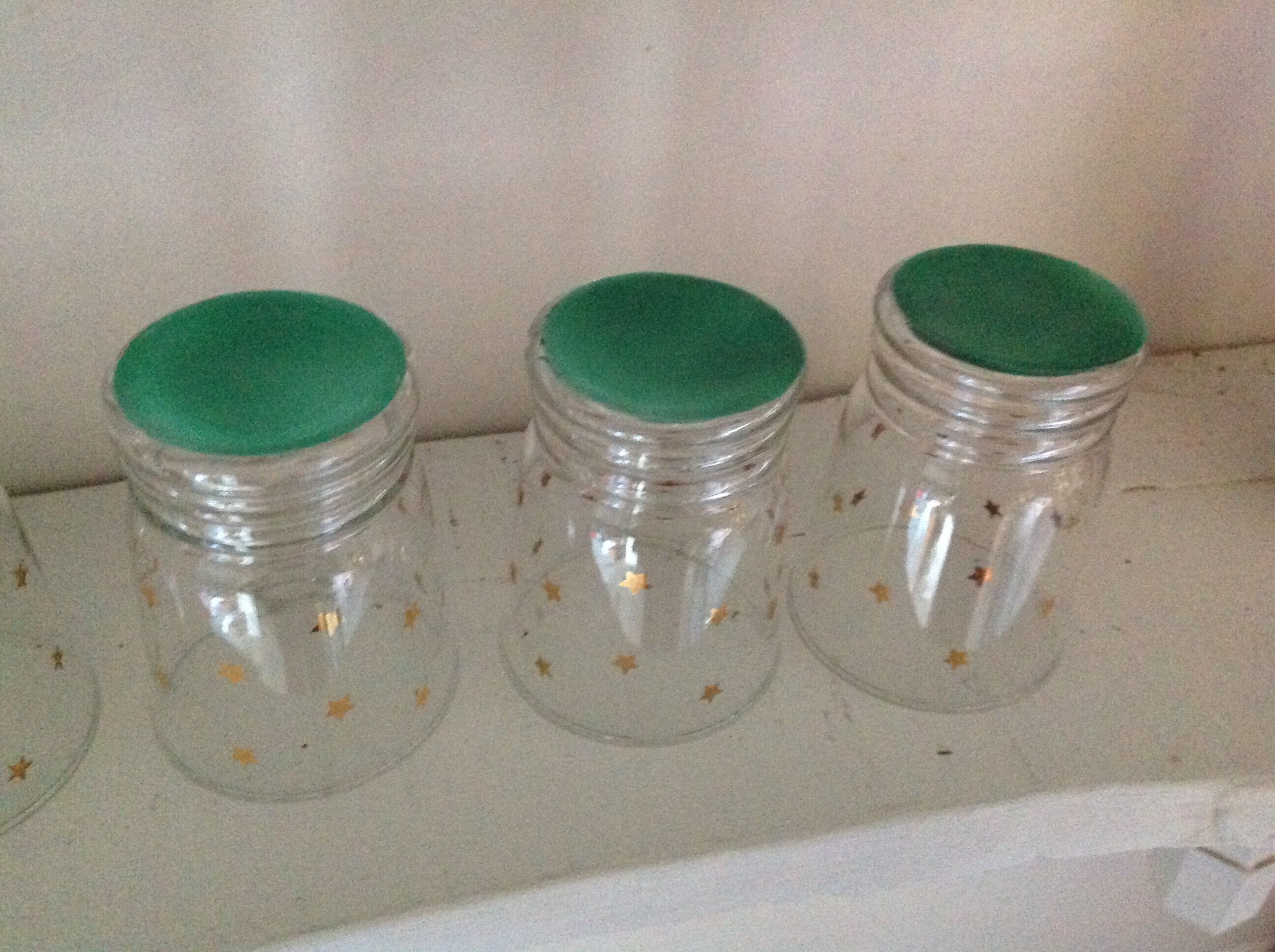 Set of 6 vintage glasses