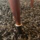 Meuble d’appoint, chevet pieds compas année 60