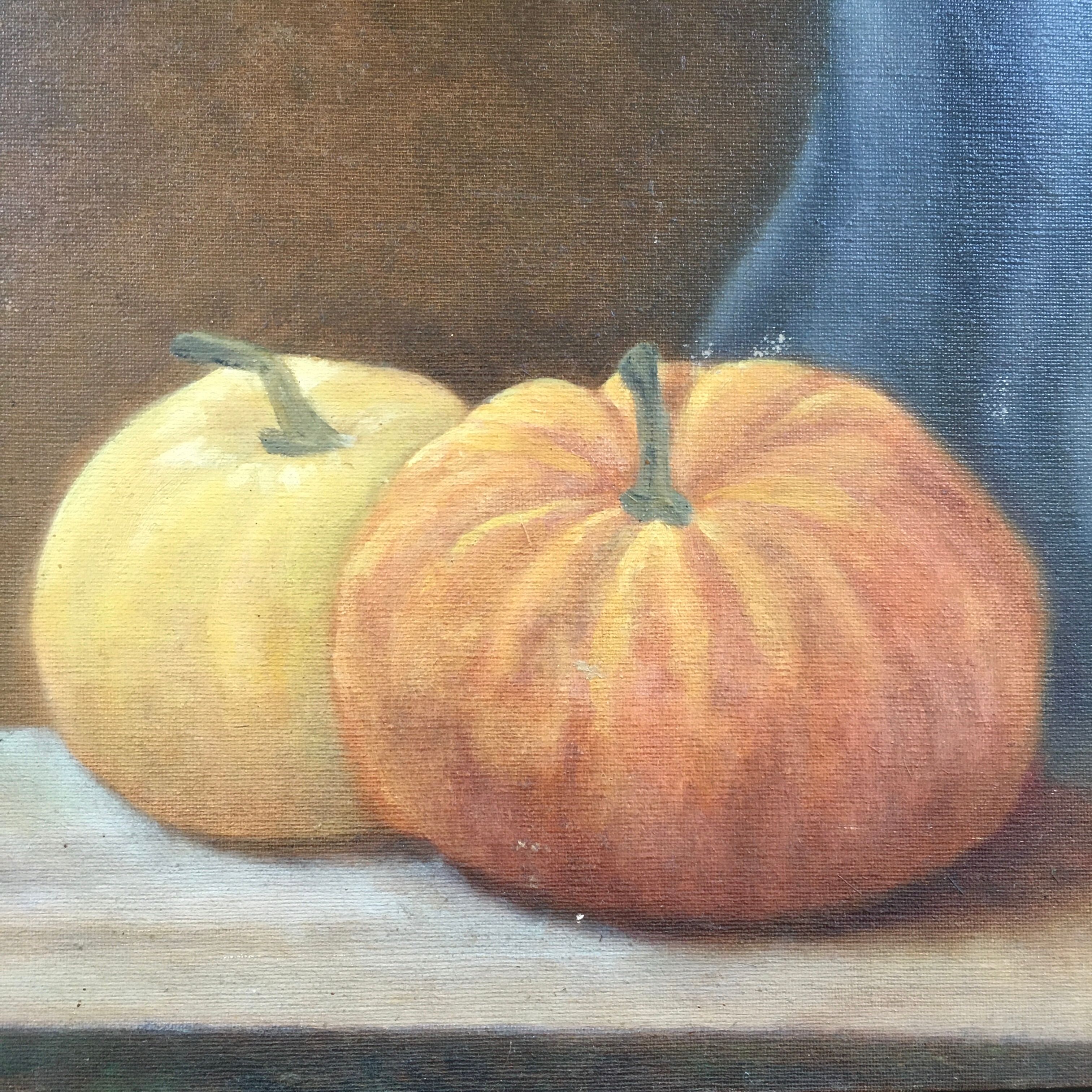 Still life pumpkins