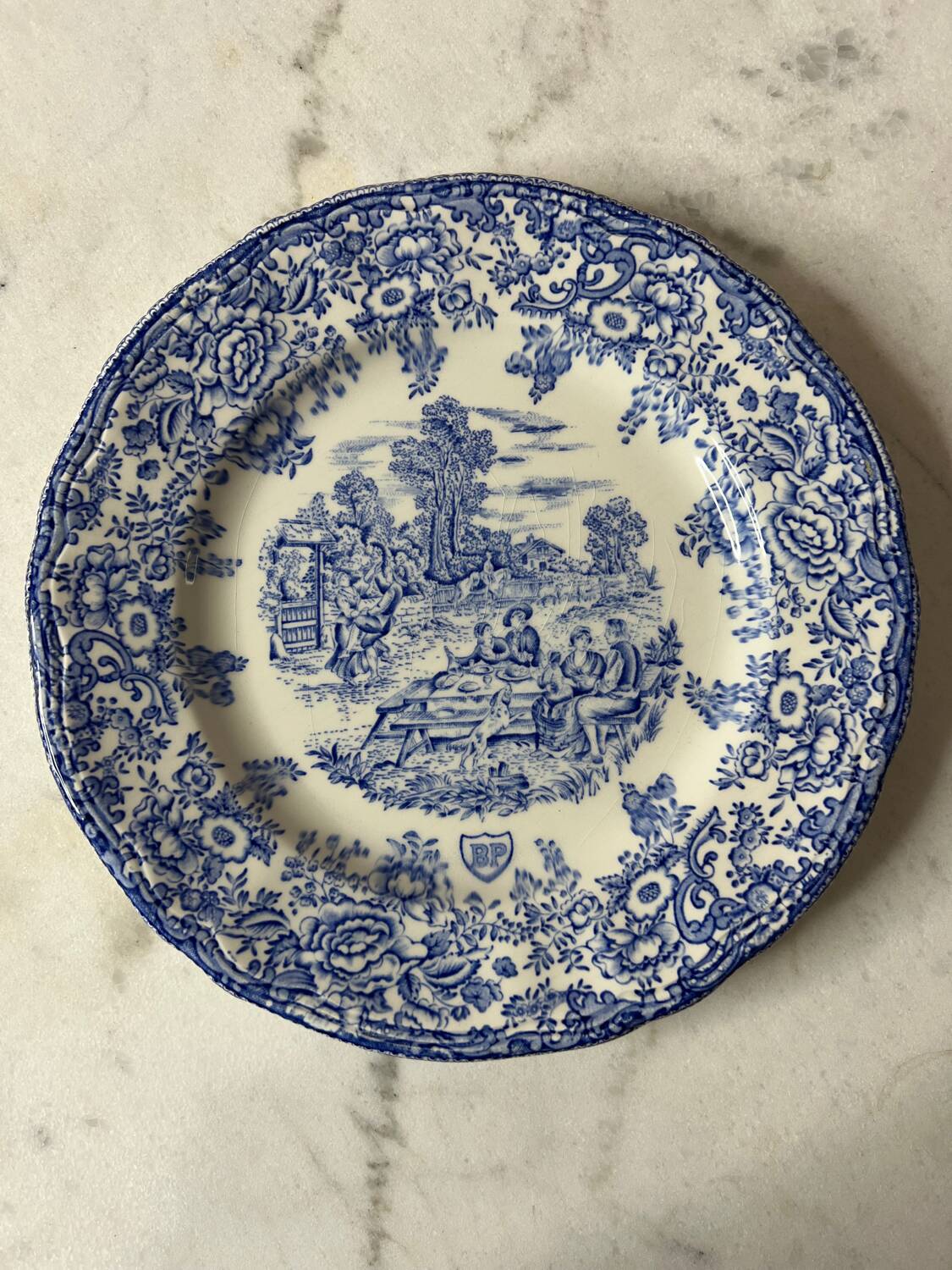 BP dinner plate
