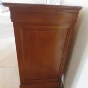 Louis Philippe buffet - 2 drawers - 2 doors - cherry wood - solid wood - dowelled