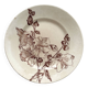 Ironstone dessert plate "Tremières" Salins pottery