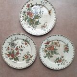 Plates Sarreguemines model "Madras"