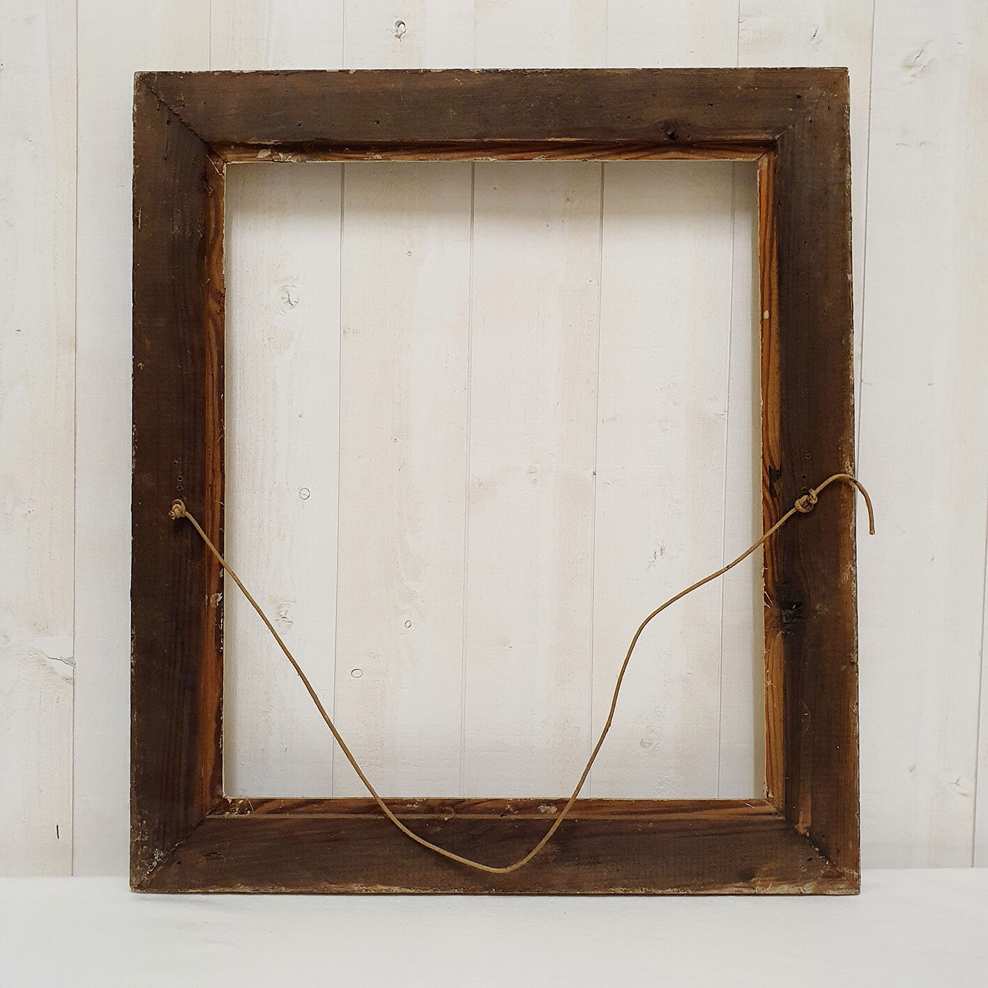 Carved wooden frame